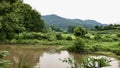 Ponds and woods, hillsidesÃ¯Â¼ÅRural scenery